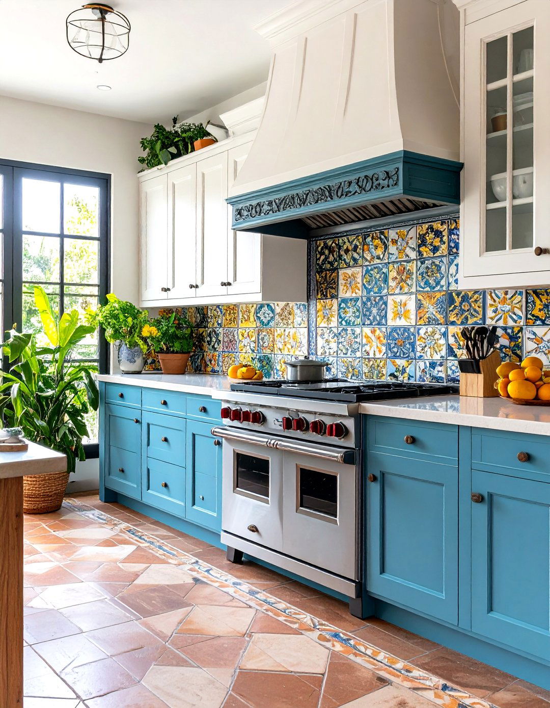 Spanish Revival Range Surrounds - 24 Spanish Style Kitchen Ideas