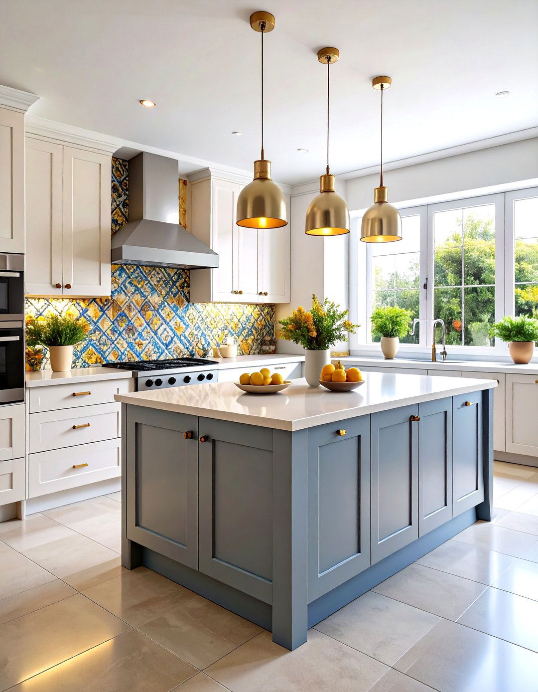 Spanish Tile Backsplash Kitchen - 24 Mediterranean Kitchen Ideas