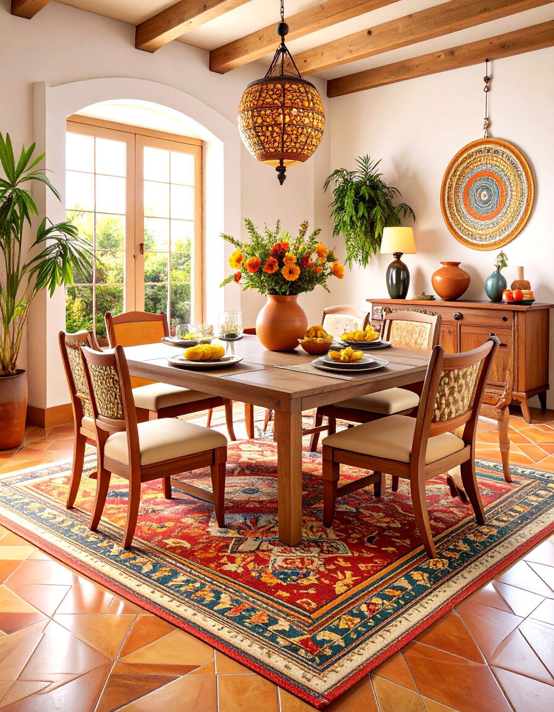Spanish Tile Dining Room Floors - 24 spanish style dining room ideas