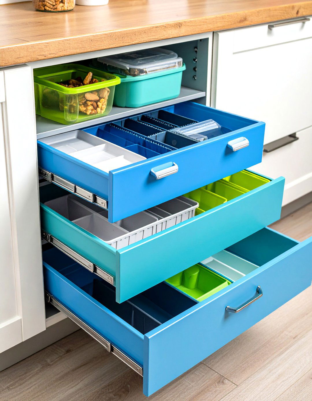 Specialized Lid Organizer Products - 24 Tupperware Organization Ideas