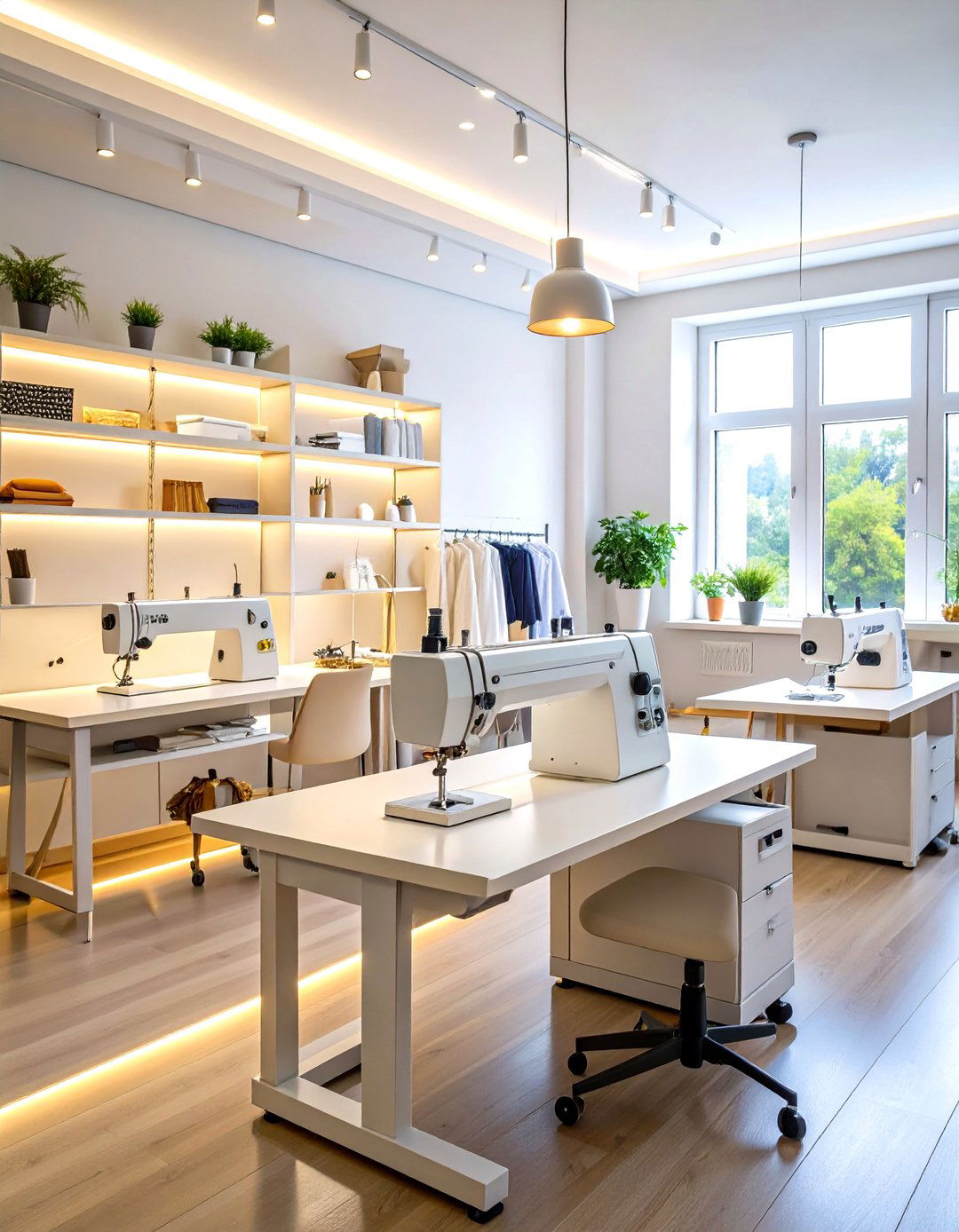 Specialized Lighting Design - 24 Sewing Room Ideas