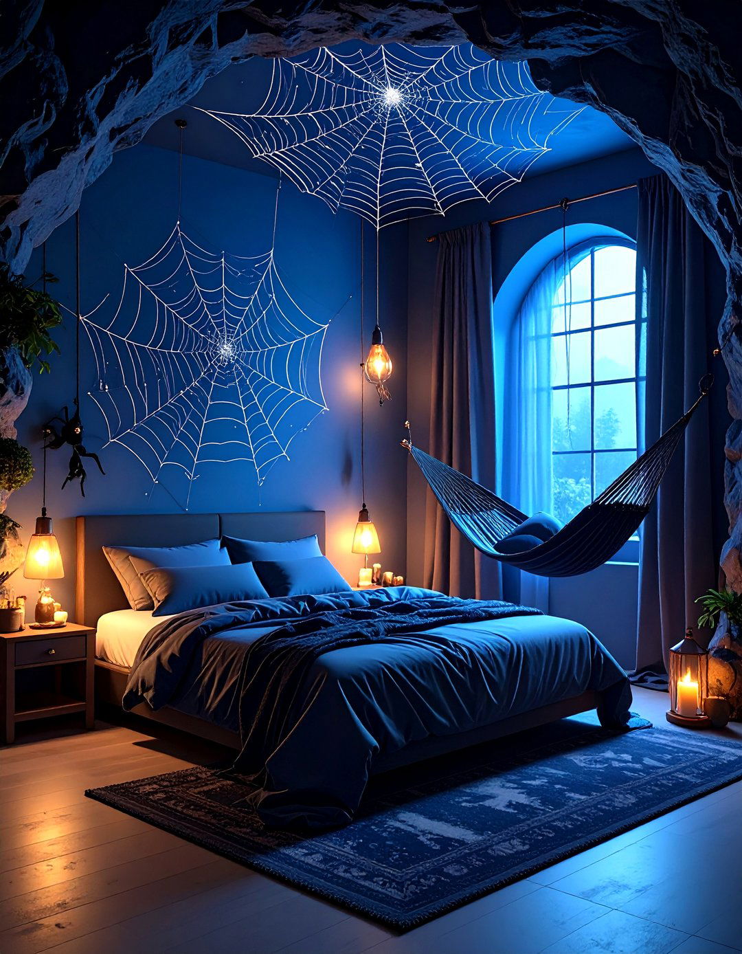 Spider Cave Hideout - 24 Spiderman Room Decor Ideas