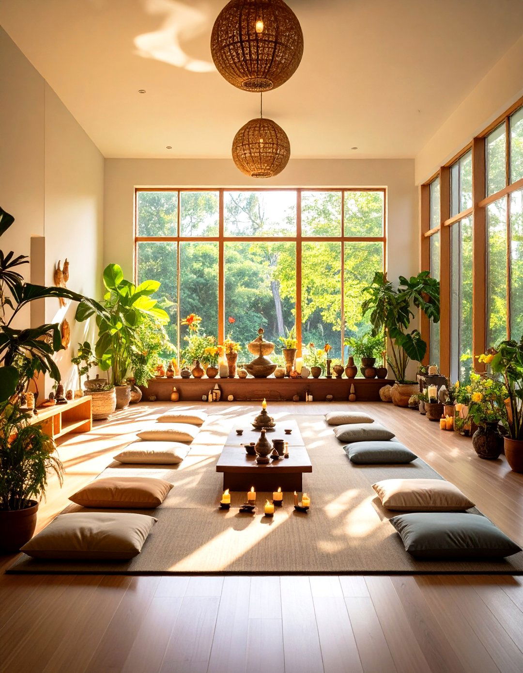 Spiritual Meditation Sanctuary - 24 meditation room ideas
