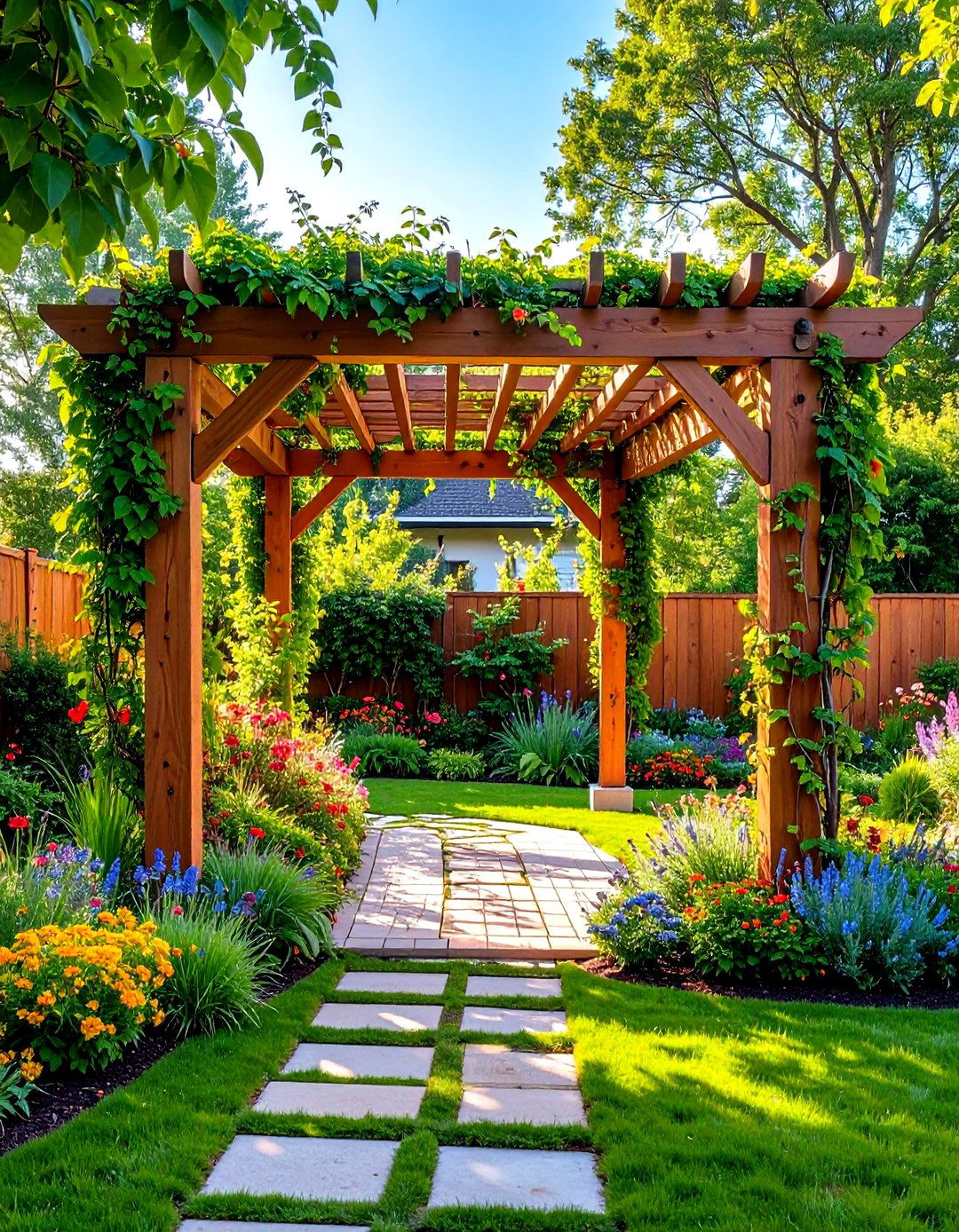 Split Rail Arbor Garden Integration - 24 Split Rail Fence Ideas
