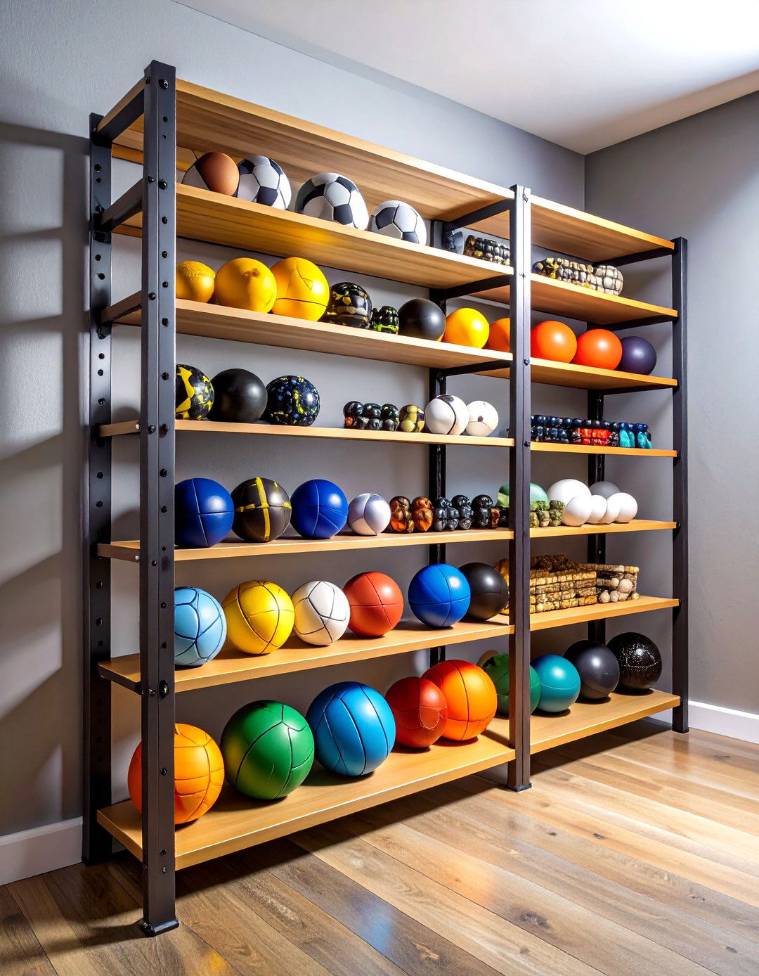 Sports Ball Storage Racks - 24 Outdoor Toy Storage Ideas