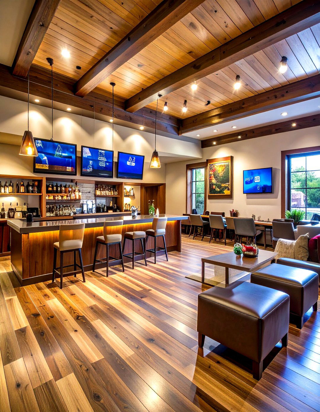 Sports Bar Gun Room - 24 Man Cave Gun Room Ideas