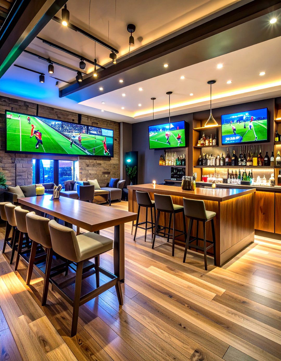 Sports Bar Theme - 24 Mini Bar Ideas