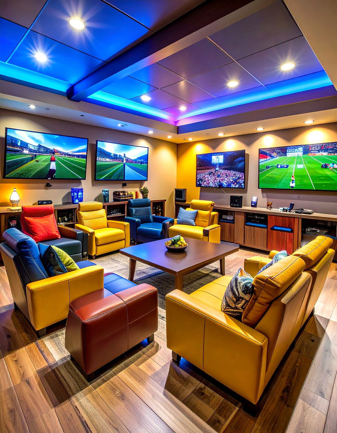 Sports Fan Outdoor TV Cave - 24 Outdoor Tv Ideas