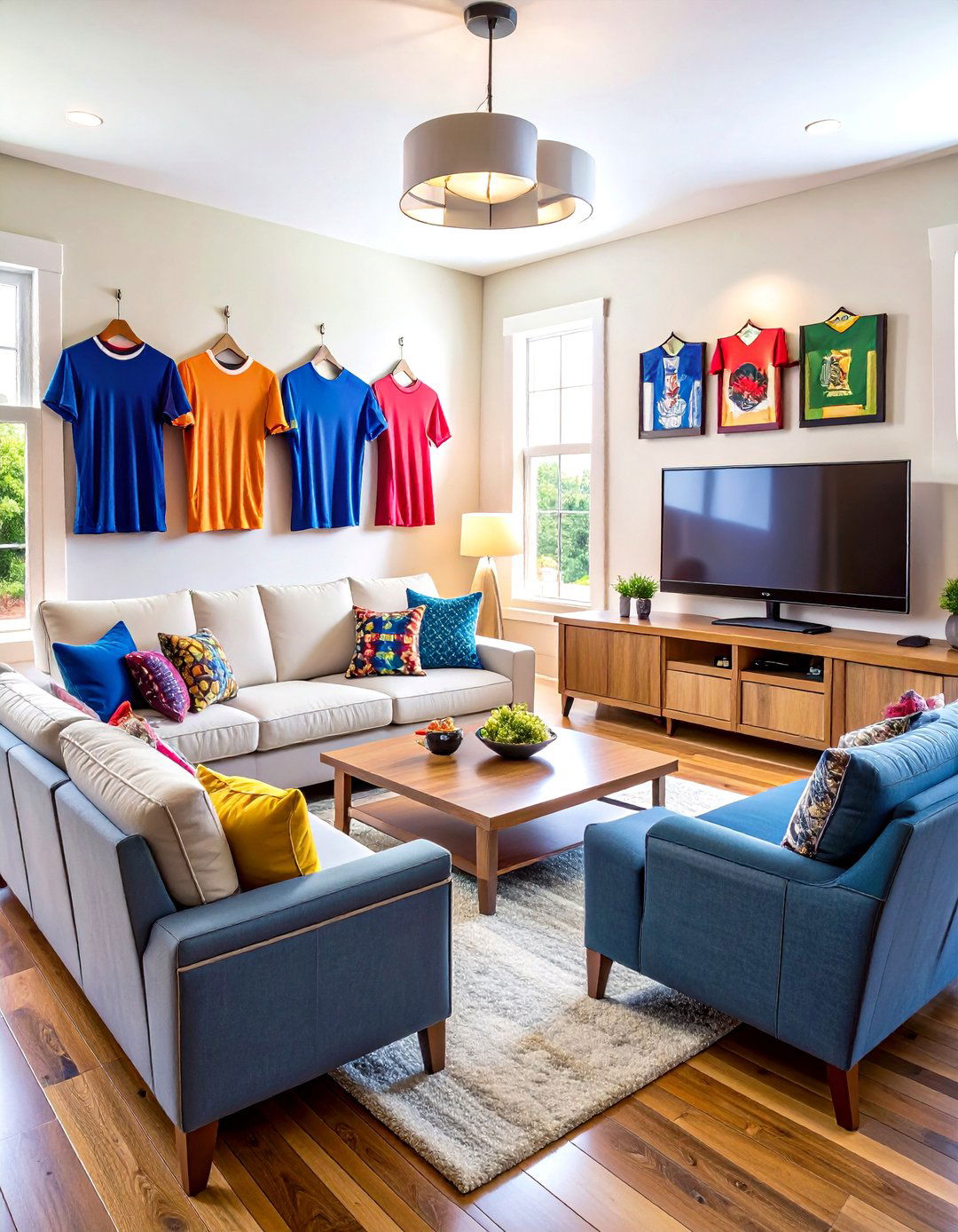 Sports Fan Ultimate Man Cave Living Room - 24 Man Cave Living Room Ideas