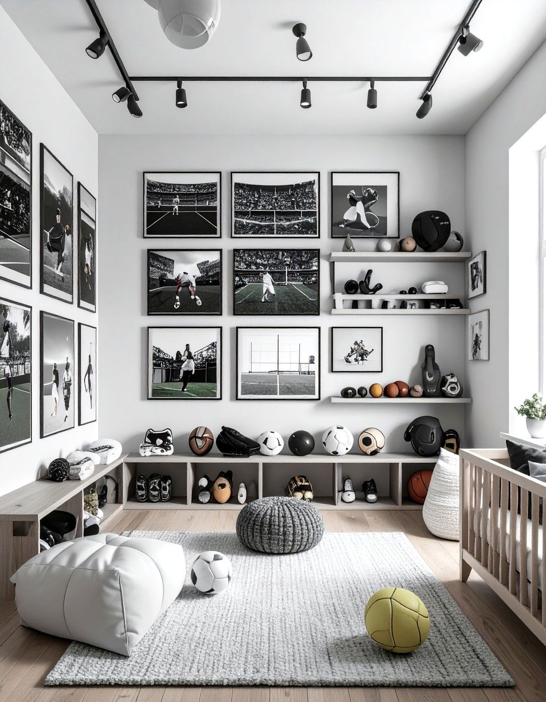 Sports Photography Gallery Nursery - 24 Sports Nursery Ideas