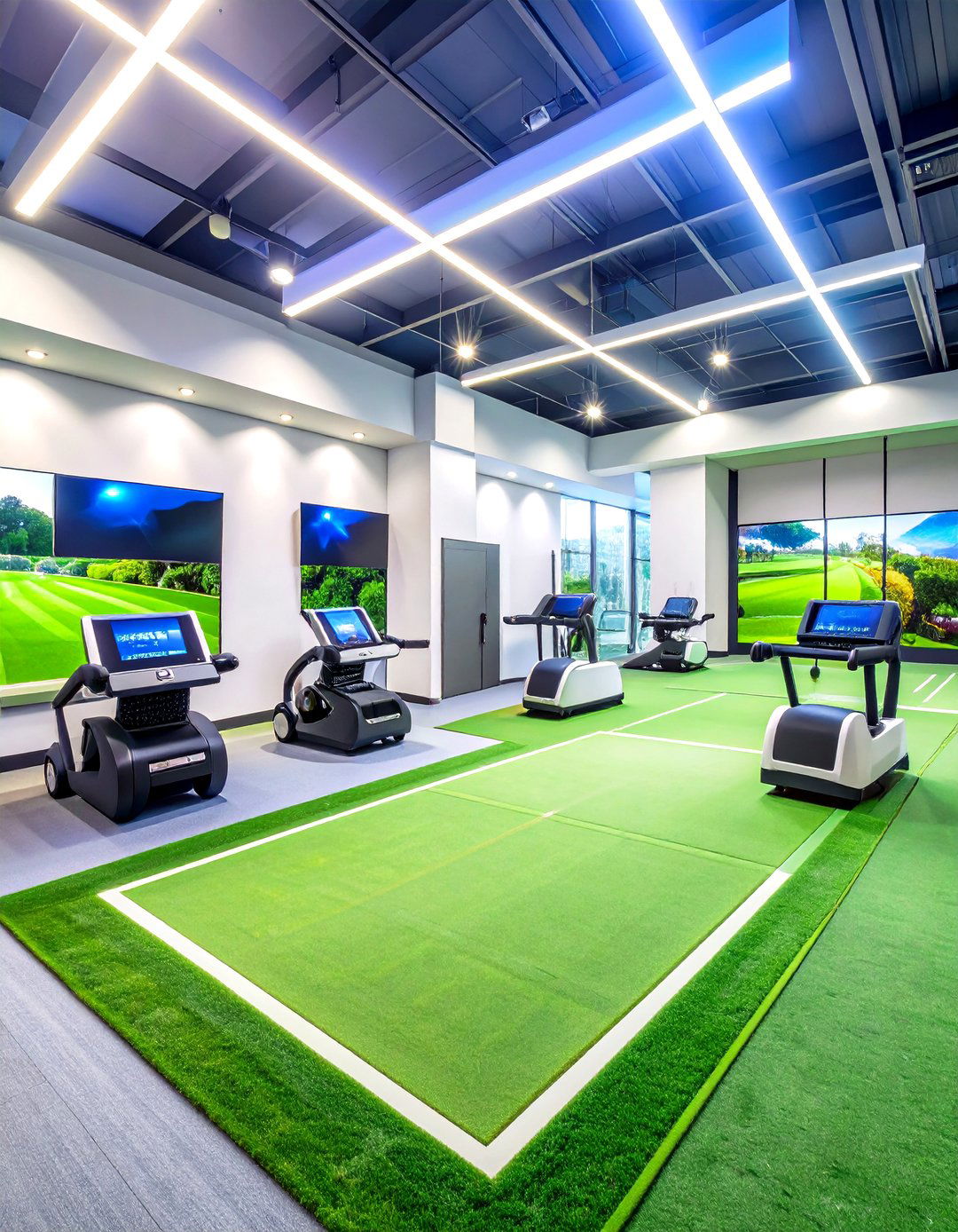 Sports Simulation Gaming Center - 24 Arcade Room Ideas