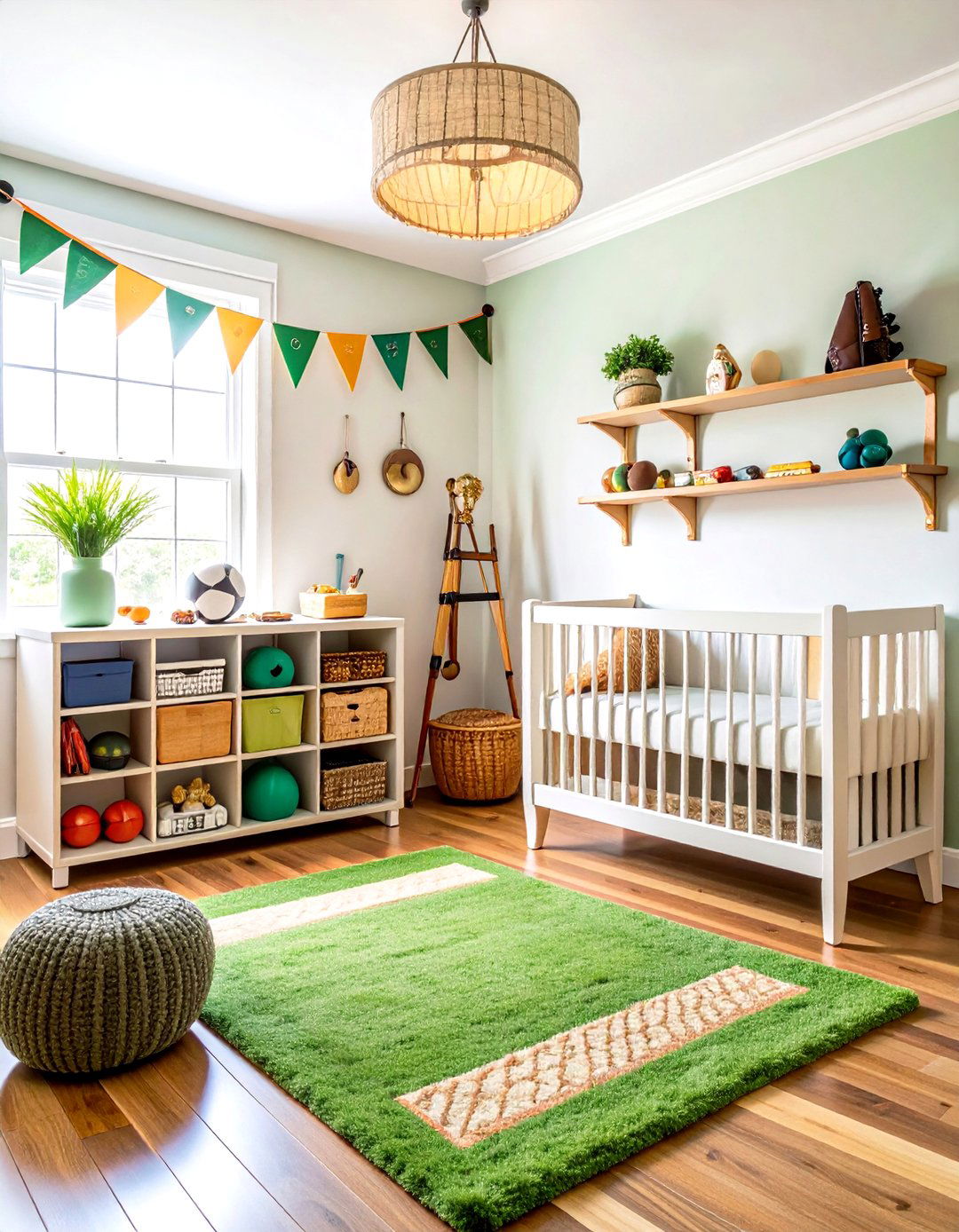 Sports and Athletics Baby Boy Nursery - 24 Baby Boy Nursery Ideas