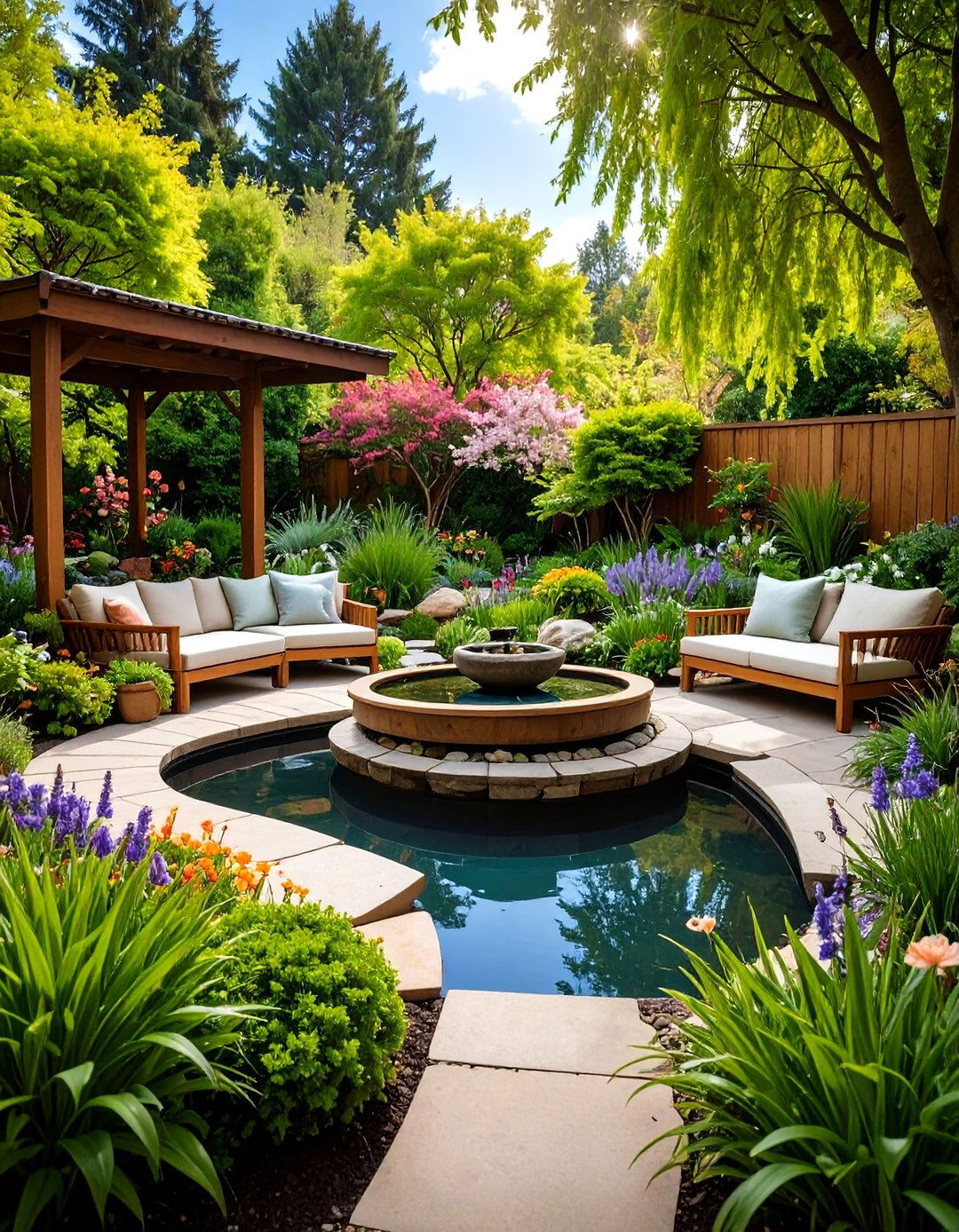 Spring Therapeutic Garden Space - 24 Spring Garden Ideas
