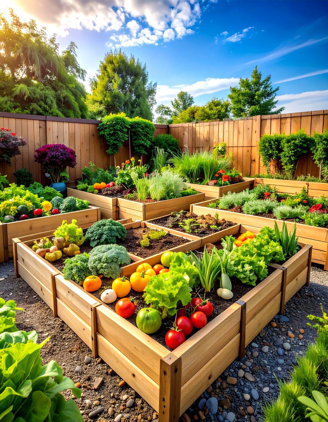Square Foot Intensive Gardens - 24 Small Garden Ideas