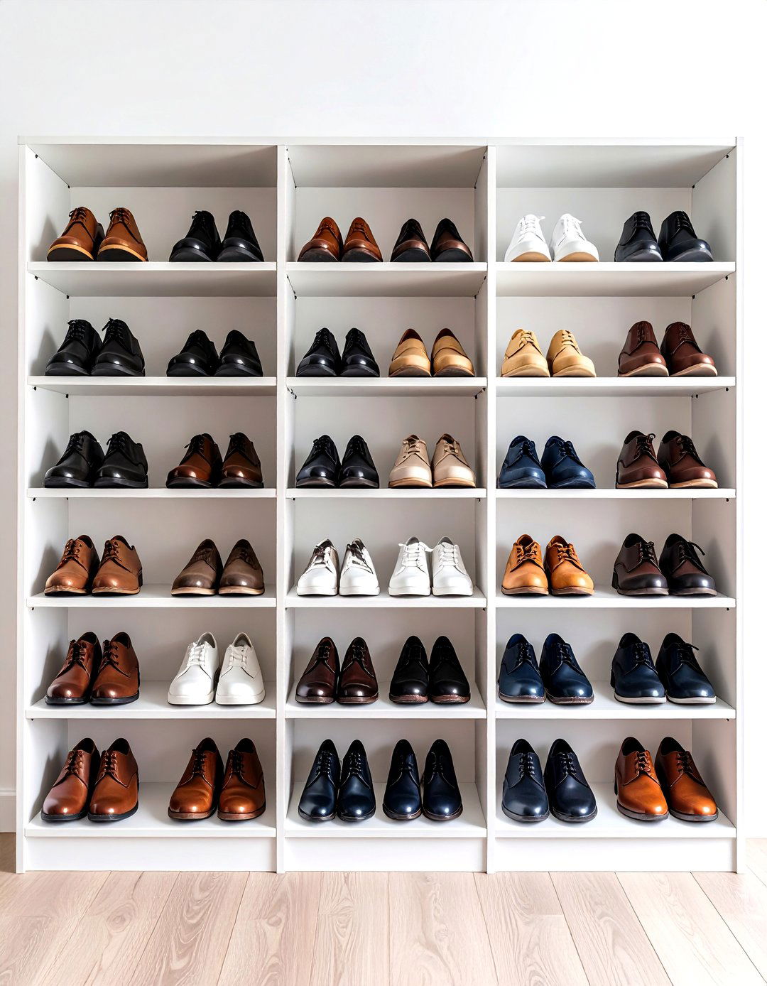 Stackable Shoe Storage Shelves - 24 Closet Shelving Ideas
