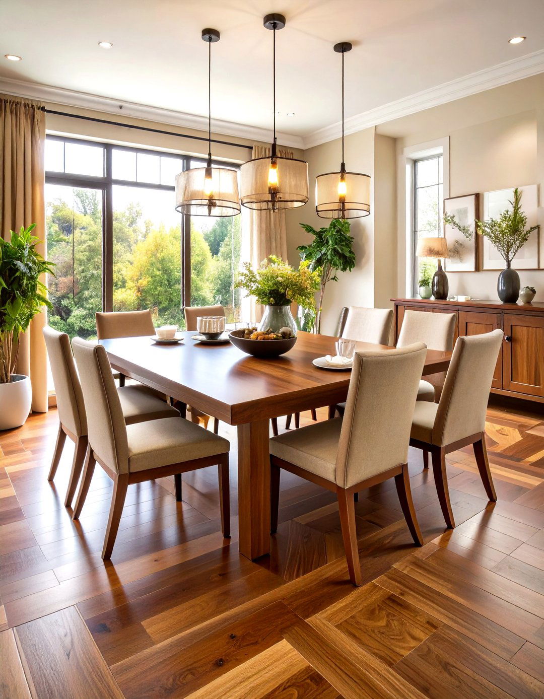 Stained Oak Color Customization - 24 Wood Floor Ideas