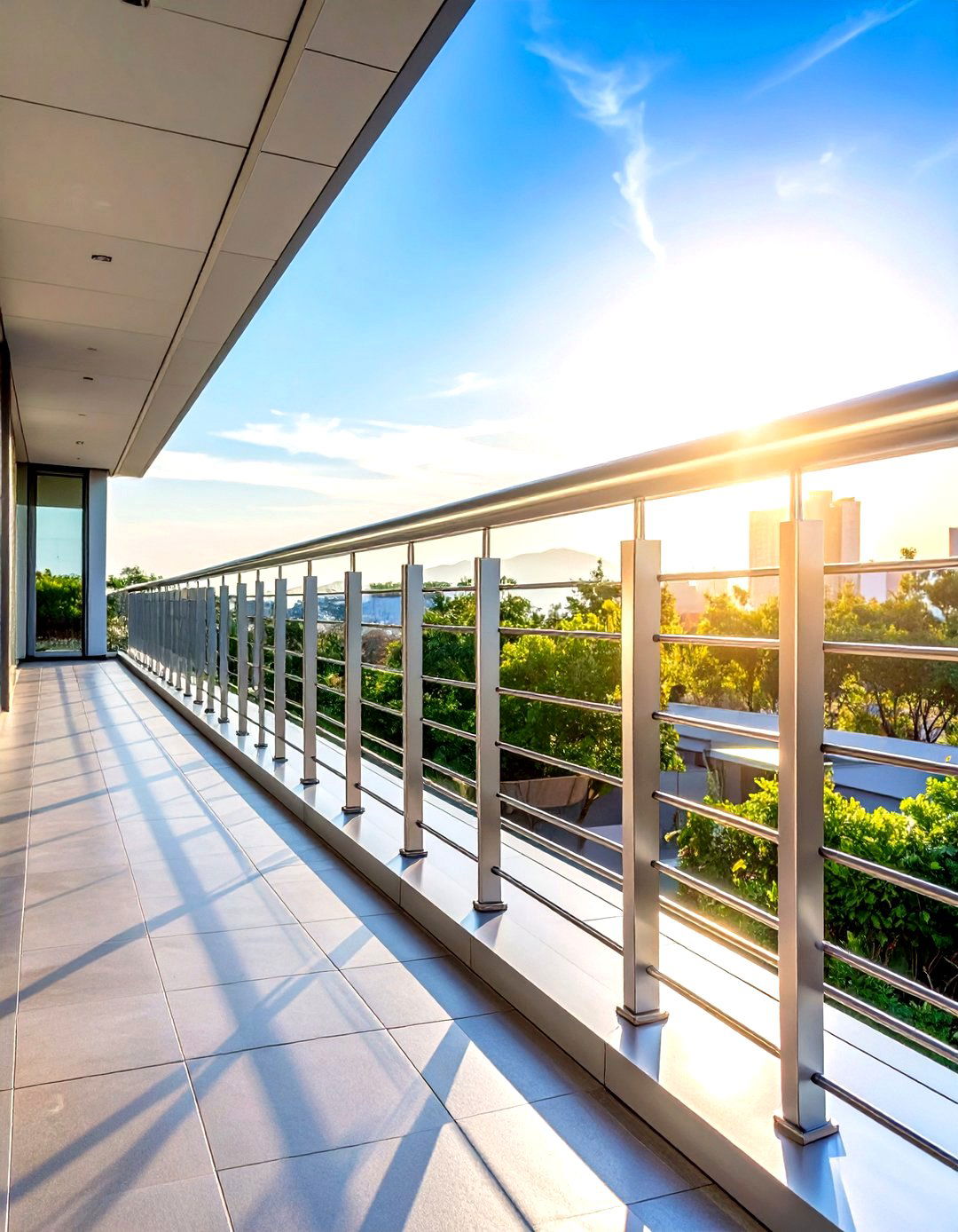 Stainless Steel Modern Balcony Alternatives - 24 Wrought Iron Balcony Railing Design Ideas
