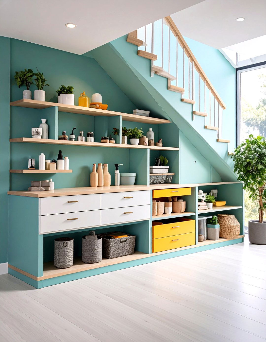Staircase Under Stair Alcoves - 24 Alcove Ideas