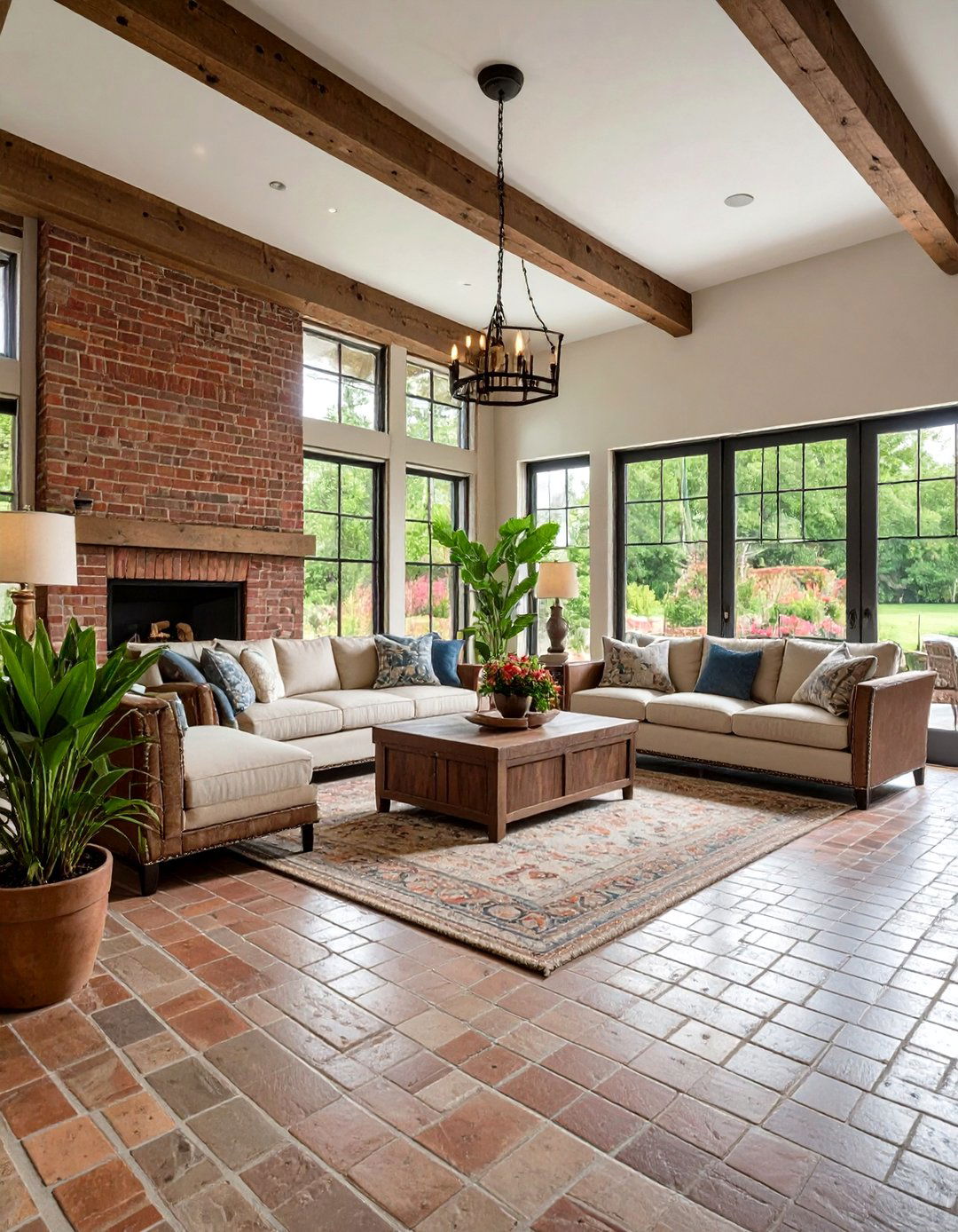 Stamped Concrete Floors with Realistic Material Patterns - 24 Types of Concrete Floor Finishes