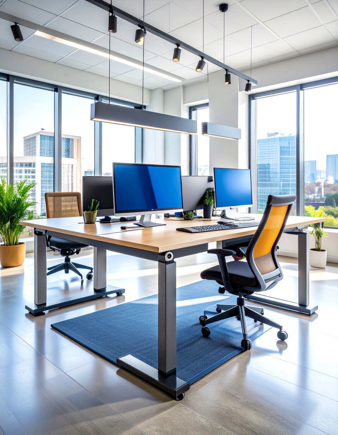 Standing Desk with Adjustable Height Mechanism - 24 Desk Ideas