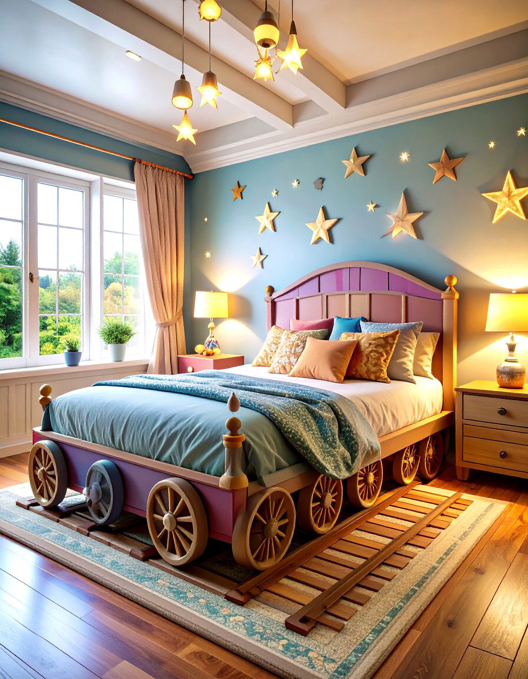 Starlight Express Fairy Train - 24 Fairy-themed Bedroom Ideas