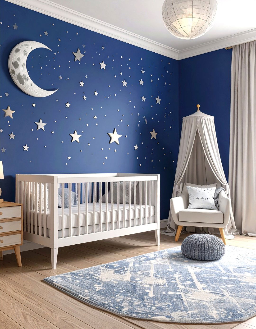 Starry Night Sky Nursery - 24 Whimsical Nursery Ideas