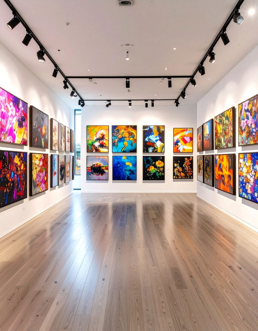 Statement Artwork Gallery Walls - 24 Glam Interior Design Ideas