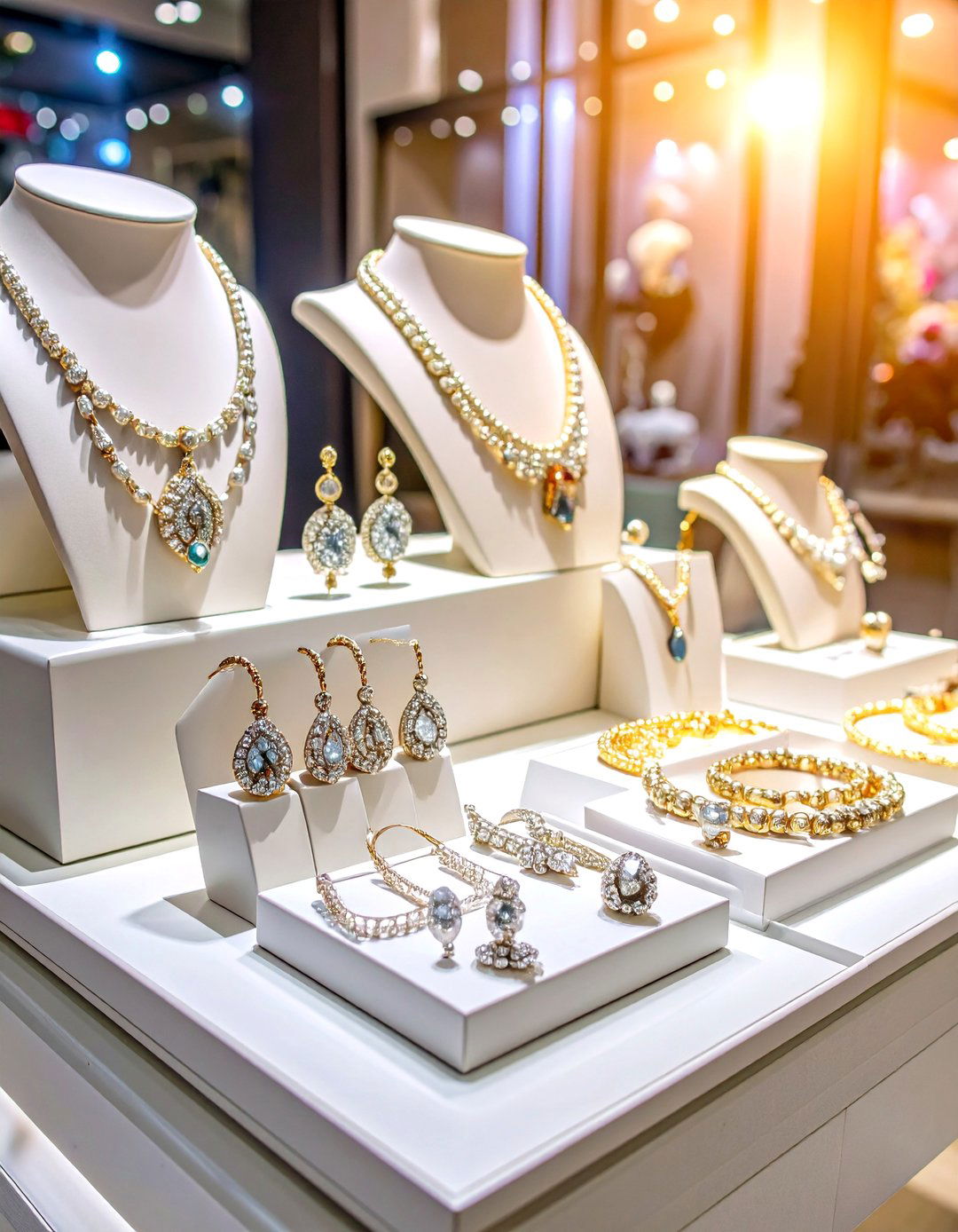 Statement Bridal Jewelry Suites - 24 Glamorous Wedding Ideas