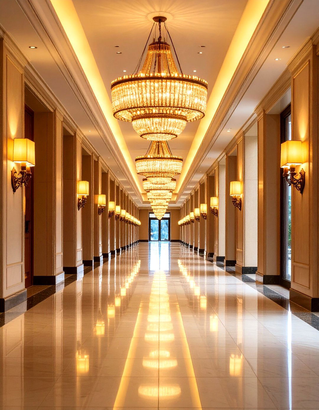 Statement Lighting Design Focus - 24 Hallway Decor Ideas