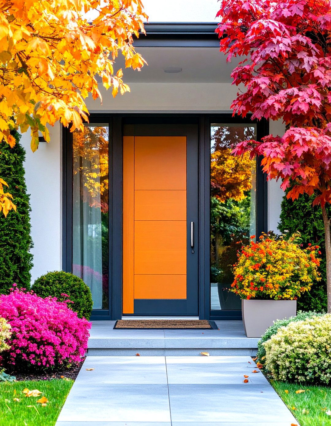 Static Cling Privacy Film - 24 Front Door Privacy Ideas
