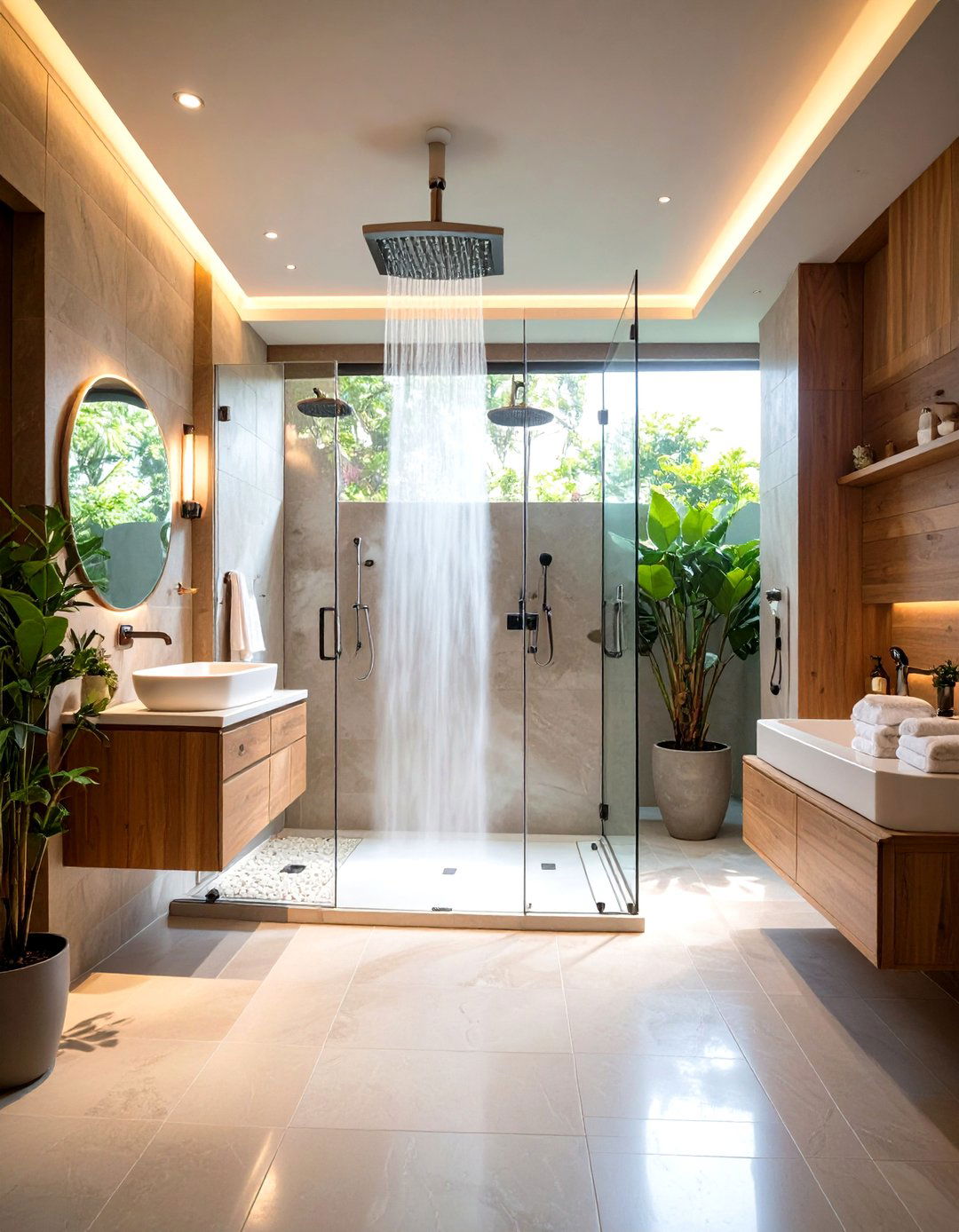 Steam Shower Capabilities - 24 Small Shower Ideas