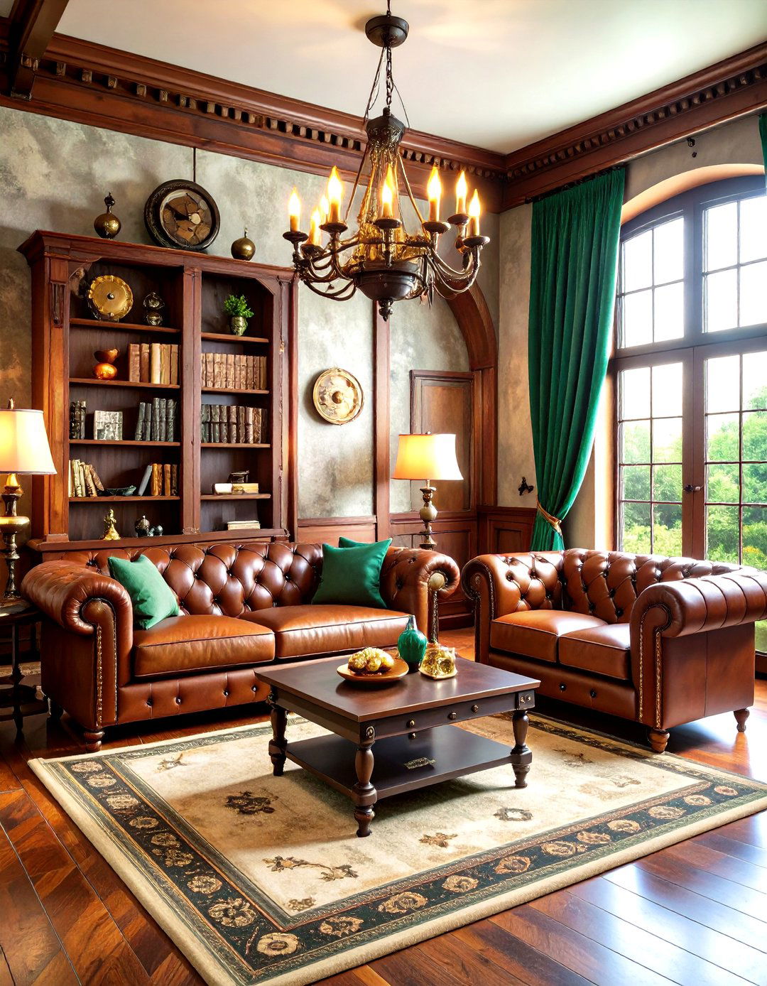 Steampunk Gothic Living Room - 24 Gothic Living Room Ideas