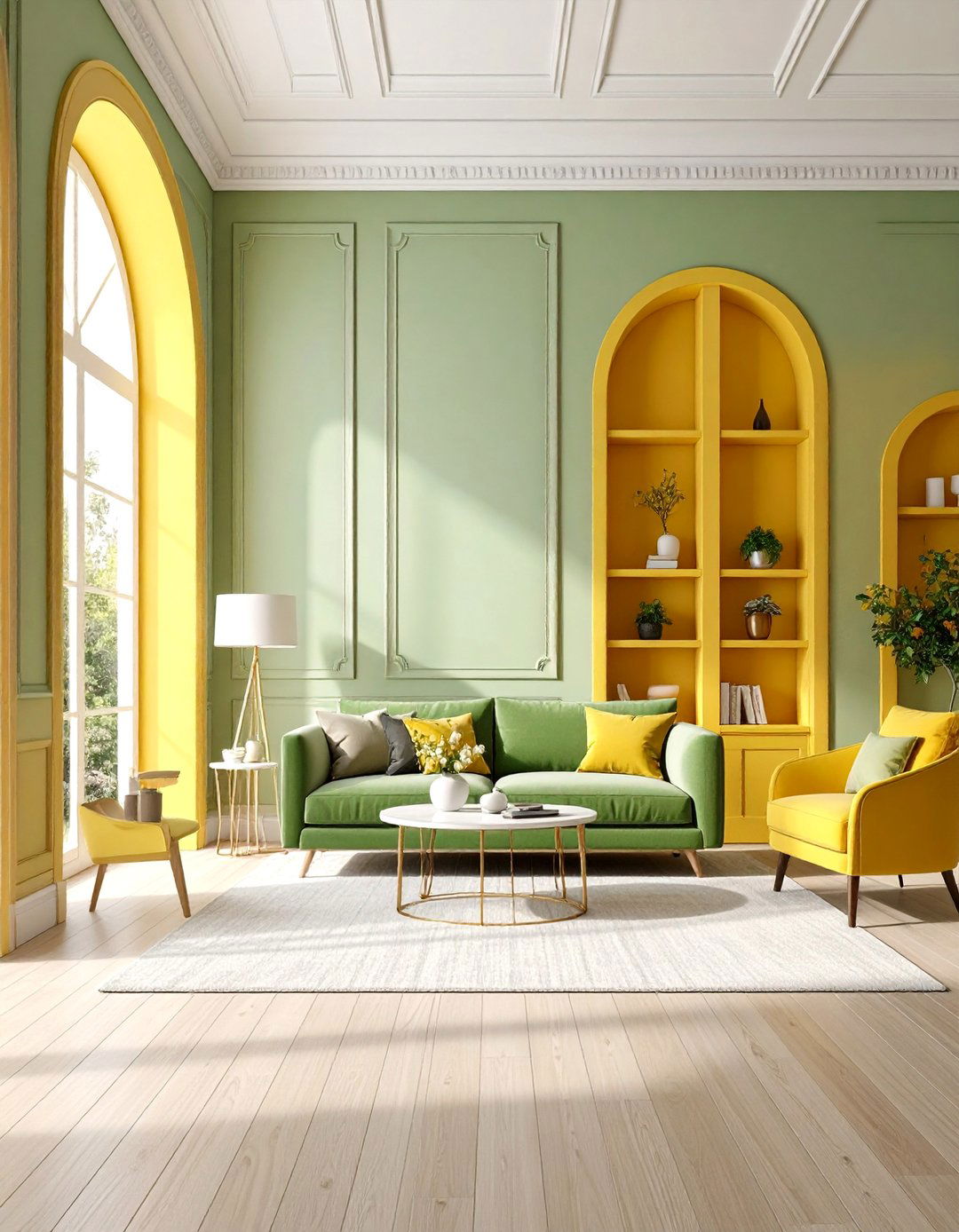 Stepped Design Architectural Elements - 24 Art Deco Interior Design Ideas