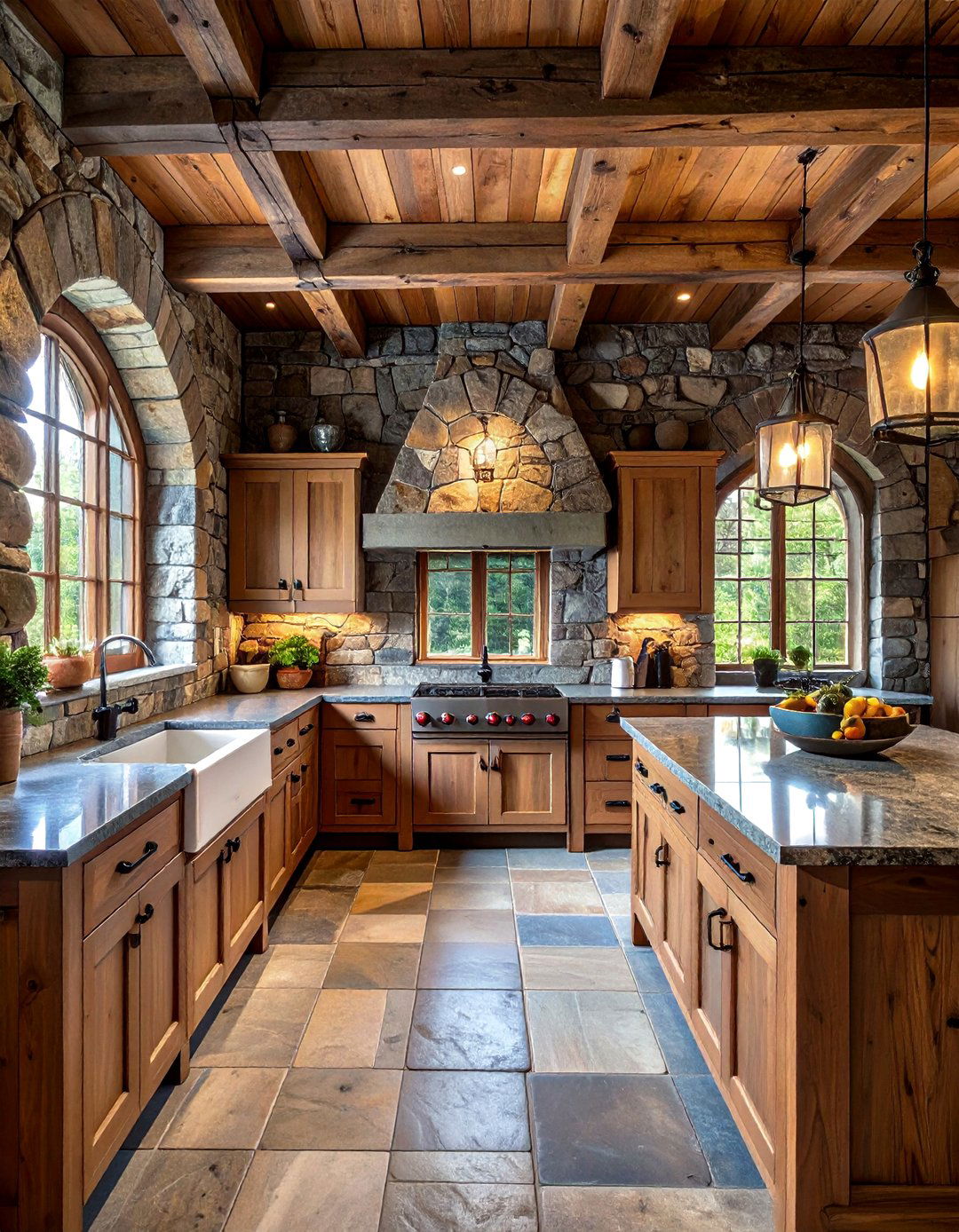 Stone Gothic Kitchen Foundation - 24 Gothic Kitchen Ideas
