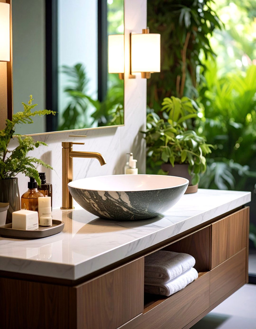 Stone Resin Composite Bathroom Sinks - 24 Bathroom Sink Ideas