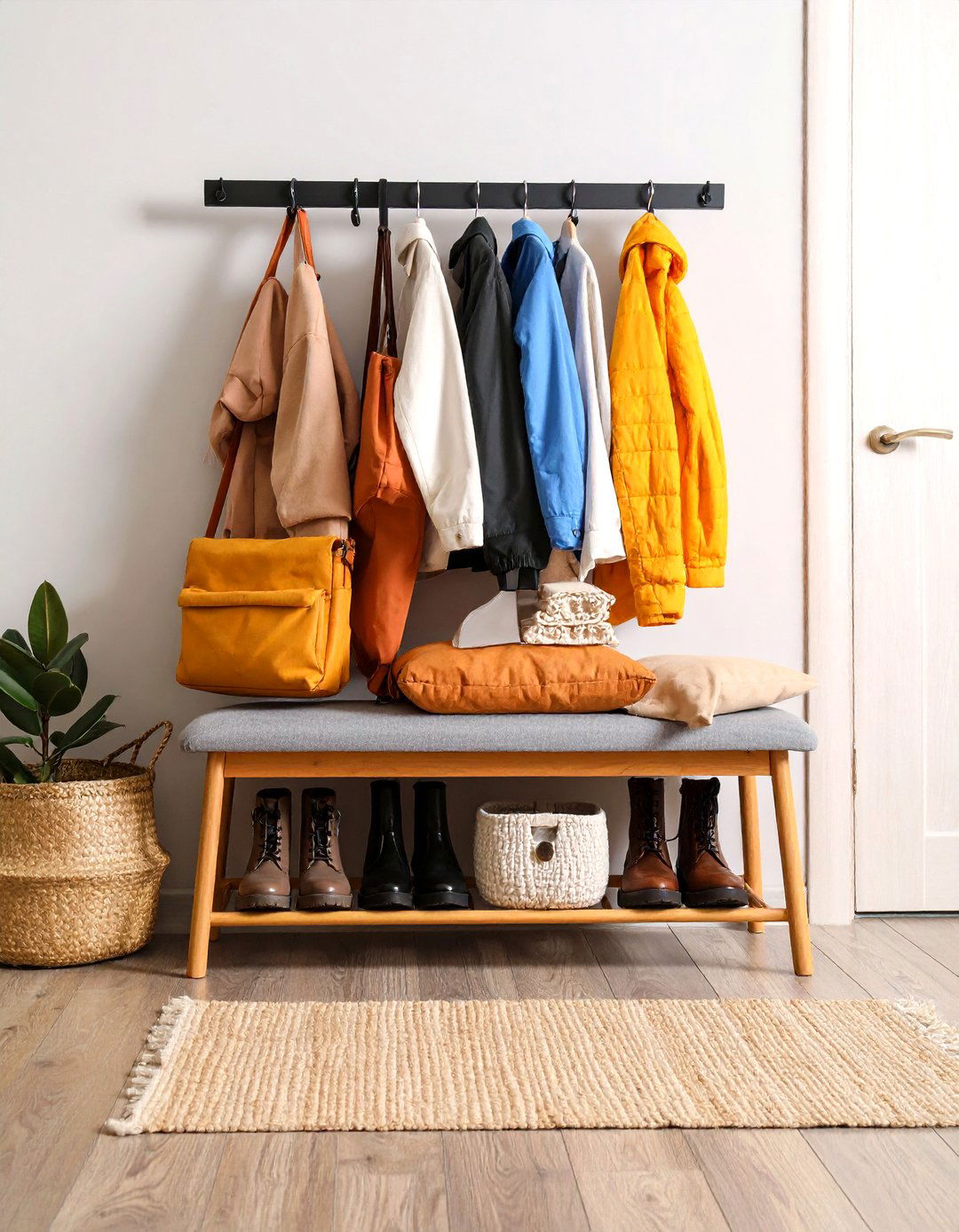 Storage Bench Seating Solutions - 24 Hallway Storage Ideas