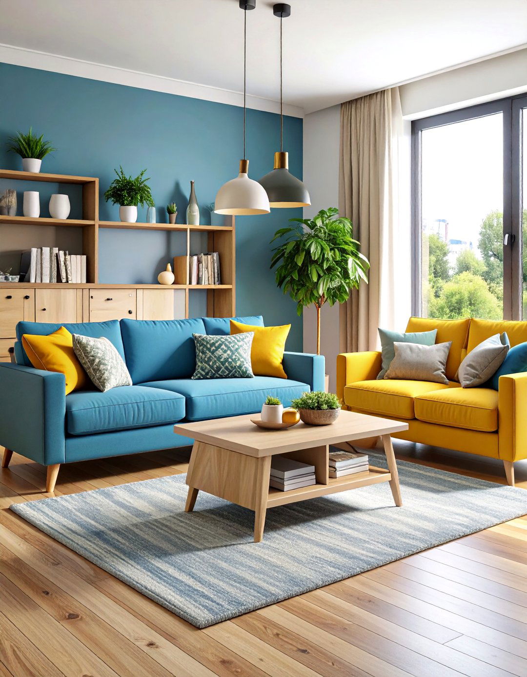 Storage Integrated Furniture Living Room - 24 Apartment Small Living Room Ideas