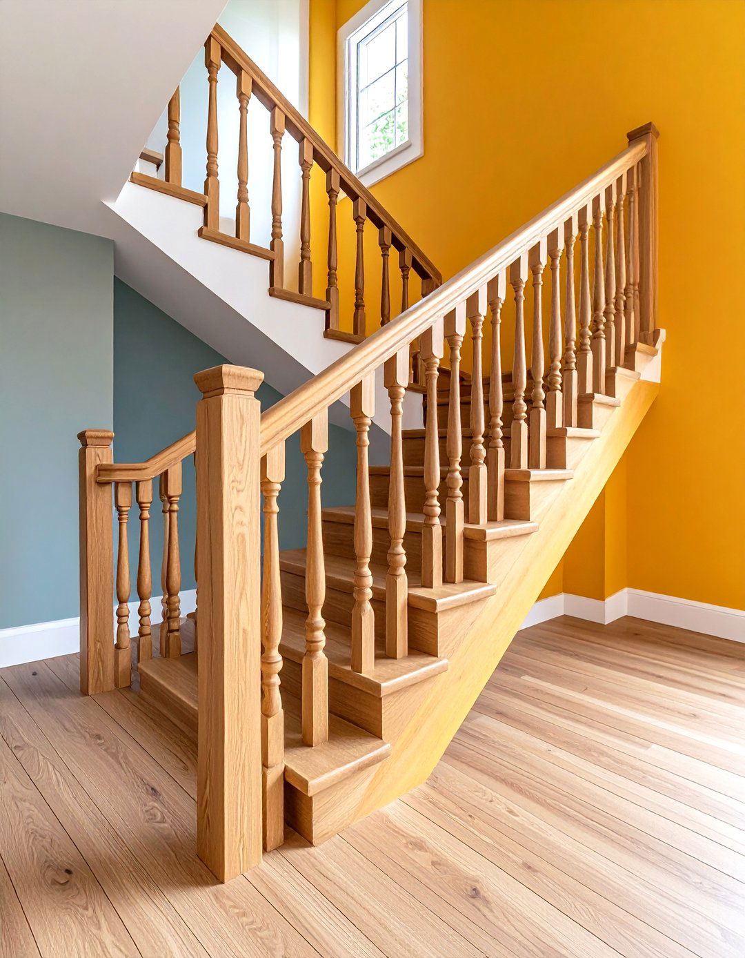 Storage Integrated Wood Railings - 24 Wood Stair Railing Ideas