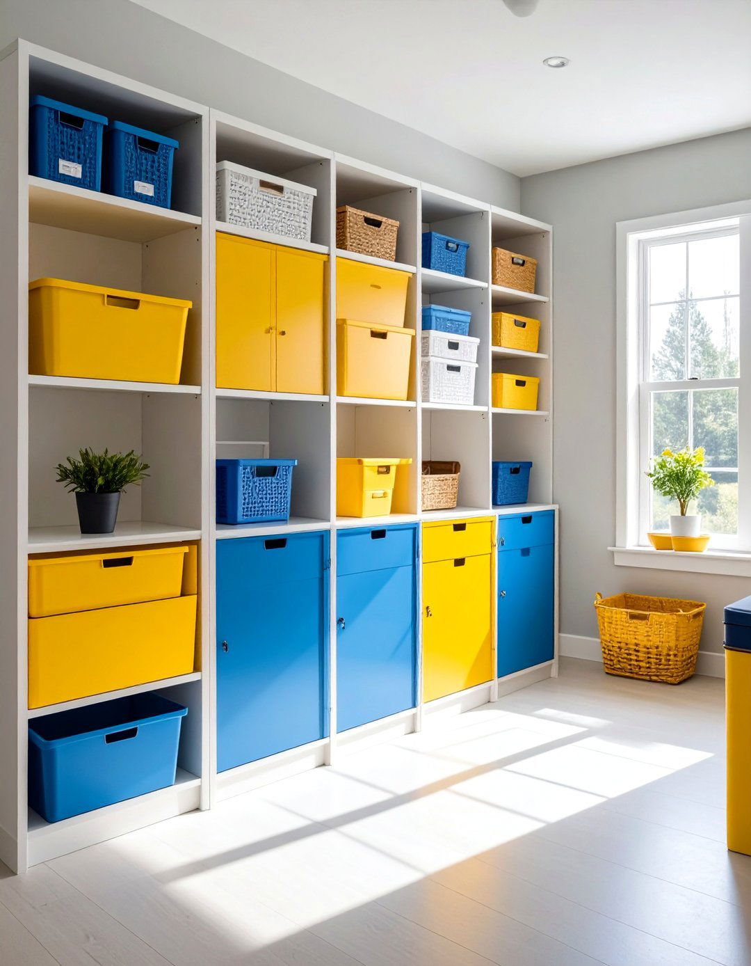Storage Organization Center - 24 bonus room ideas