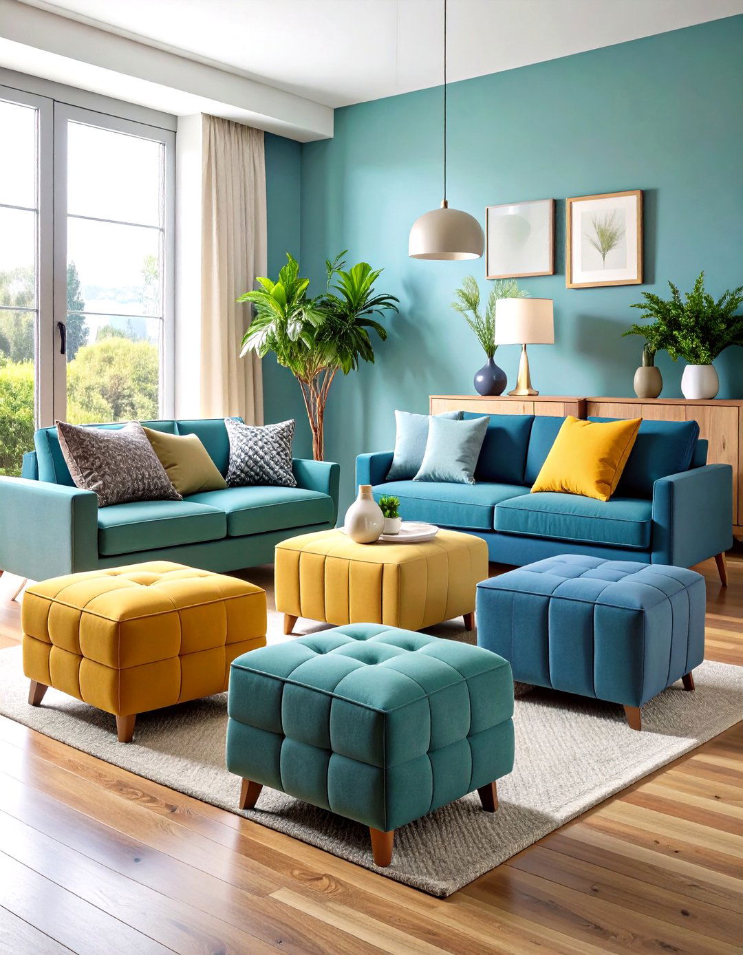 Storage Ottoman Gallery - 24 Living Room Nook Ideas