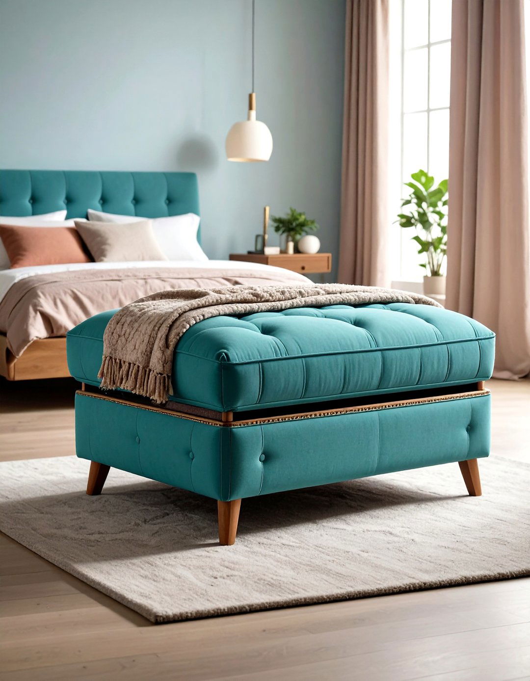 Storage Ottoman Hidden Compartment - 24 Bra Storage Ideas