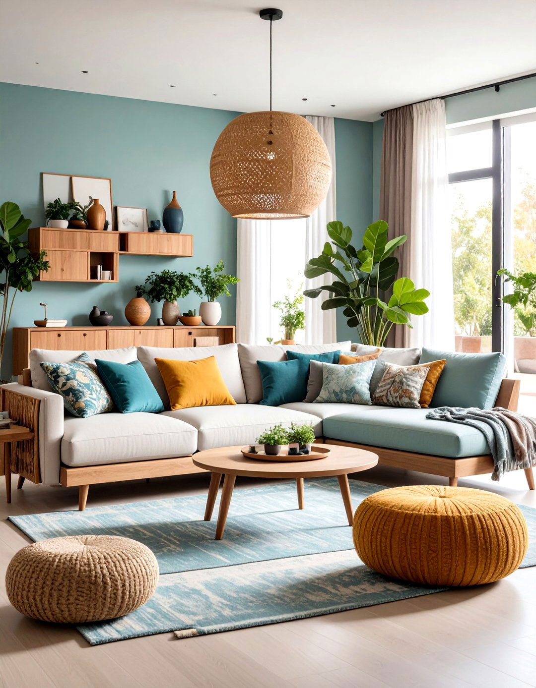 Storage Sectional Organization - 24 Sectional Living Room Ideas
