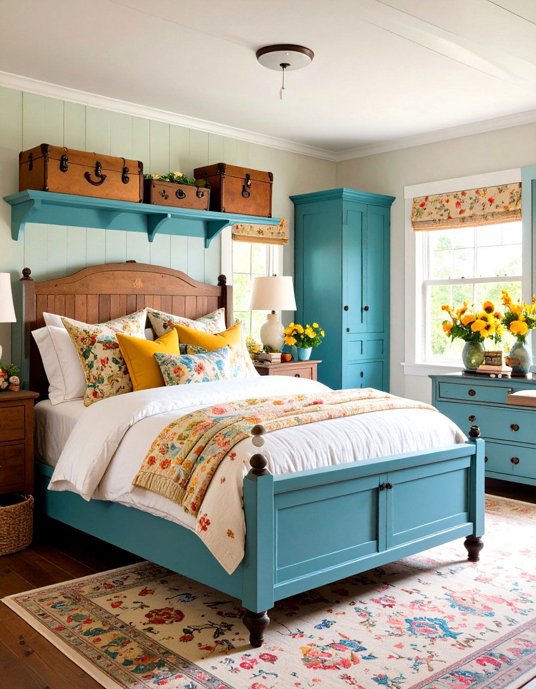 Storage Solutions Cottage Bedroom Organization - 24 Cottage Bedroom Ideas