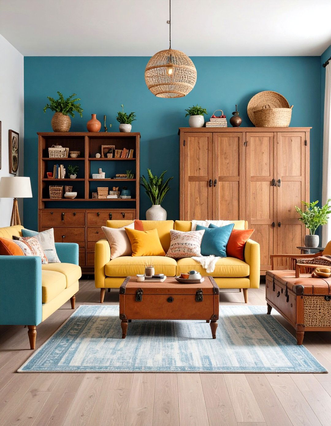 Storage Solutions Integration - 24 Eclectic Living Room Ideas