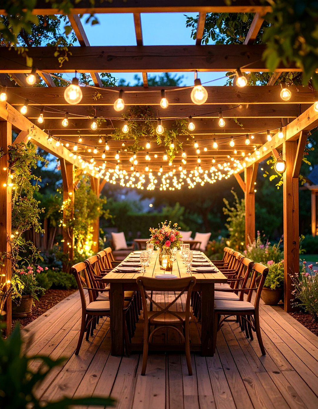 String Lights and Fairy Light Magic - 24 Landscape Lighting Ideas