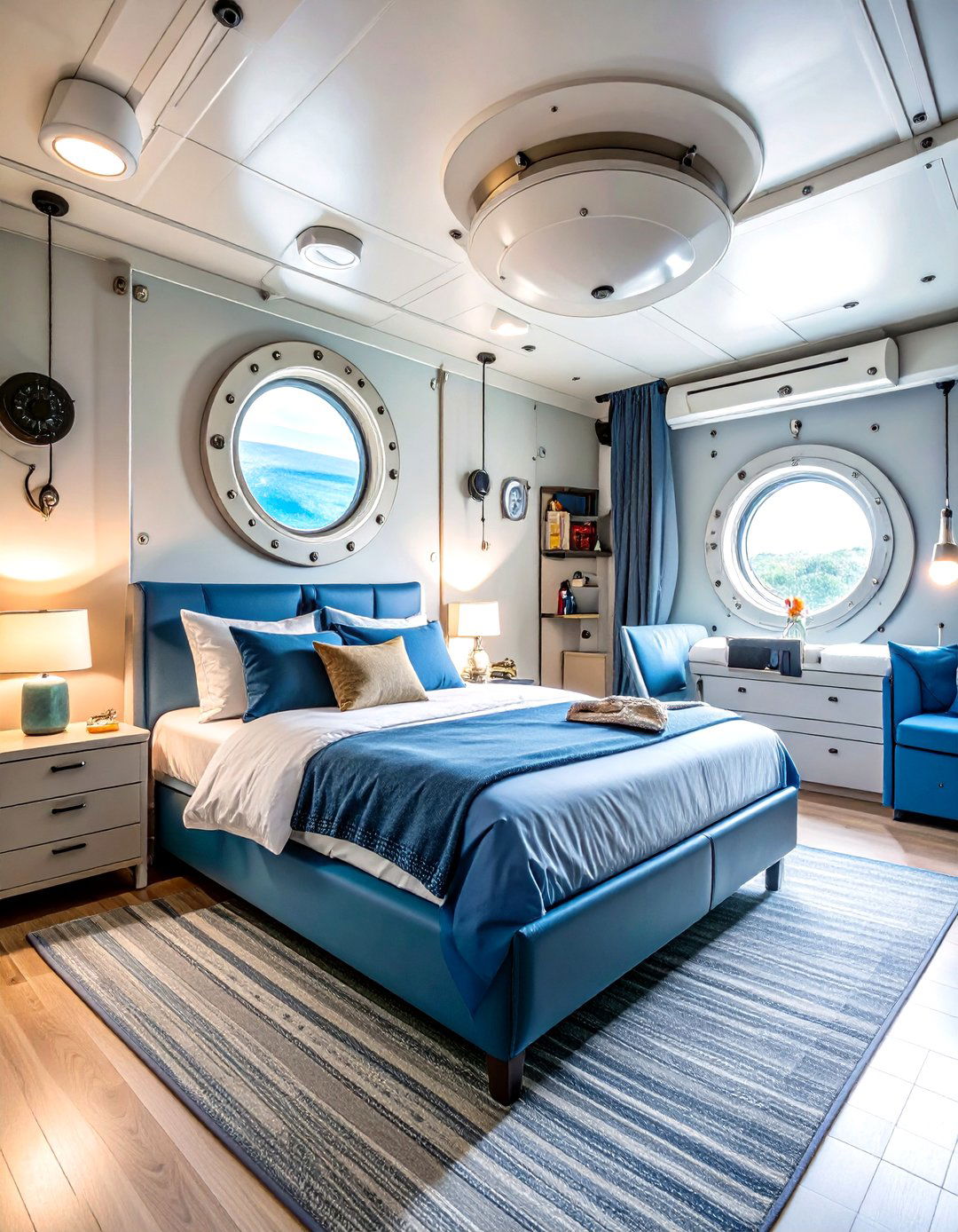 Submarine Expedition Bedroom - 24 Ocean-themed Bedroom Ideas