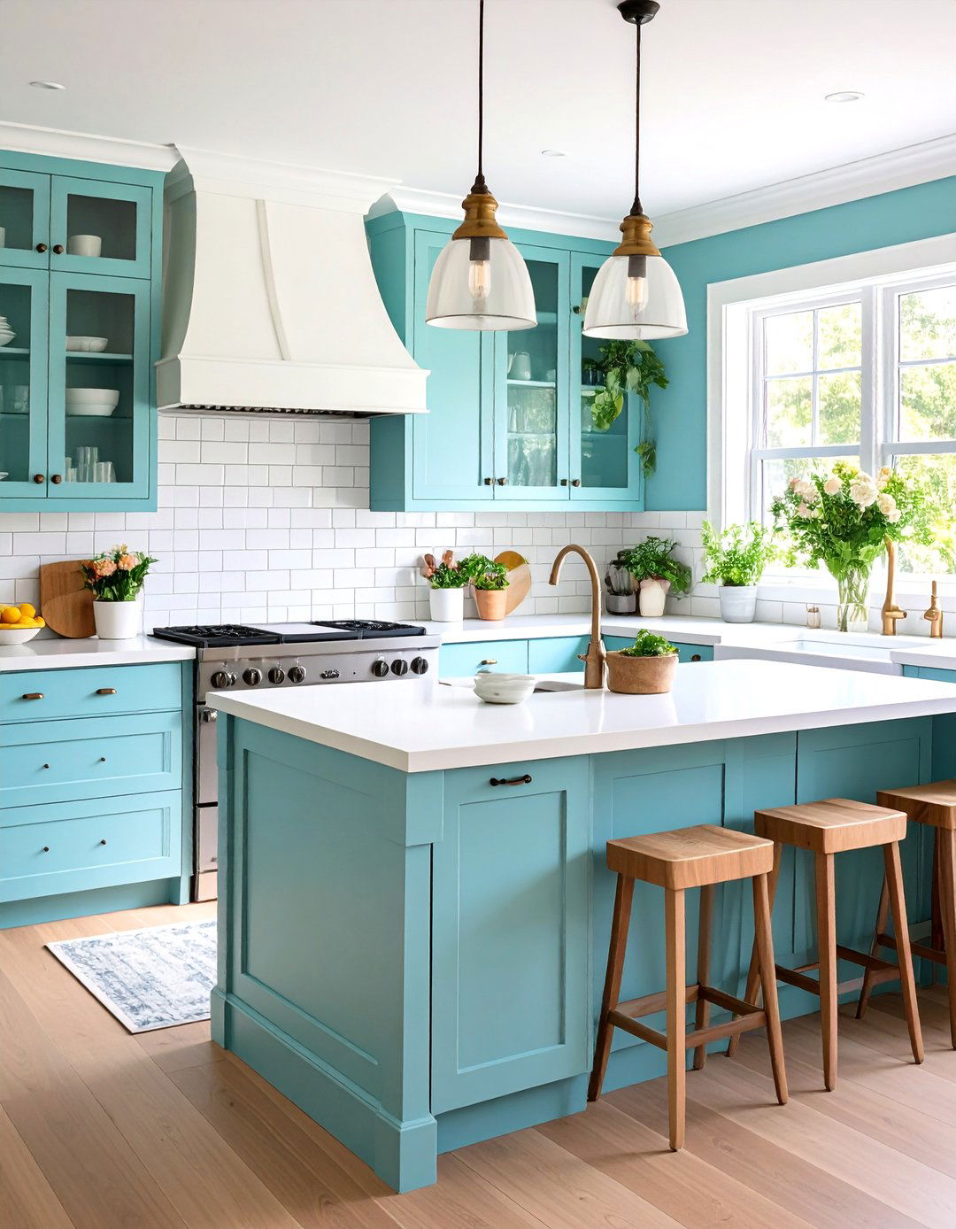 Subway Tile Classic Appeal - 24 coastal kitchen ideas