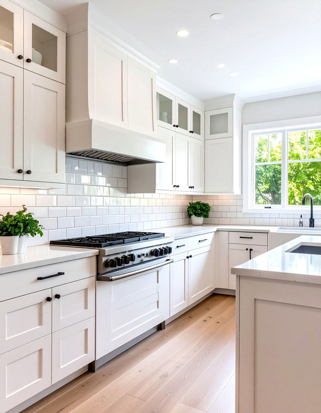 Subway Tile Vertical Stack Pattern - 24 Mid-century Modern Kitchen Ideas