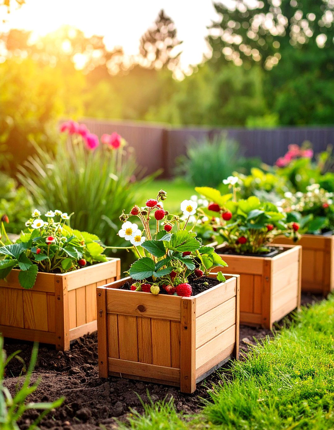 Succession Planting Containers - 24 Strawberry Planter Ideas