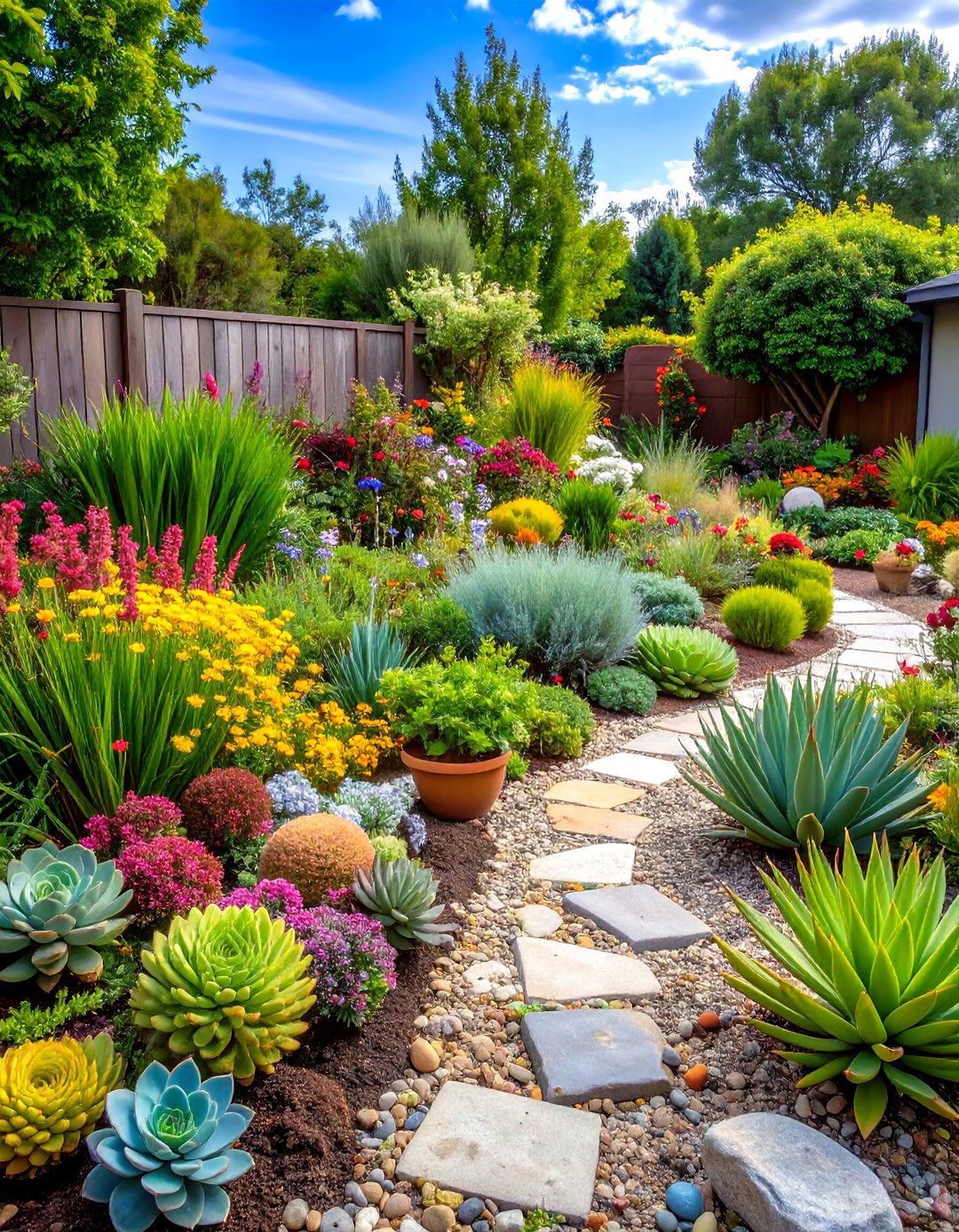 Succulent Garden Displays - 24 Garden Centerpiece Ideas